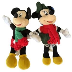 Disney Mickey Mouse Minnie Mouse Toy Factory 10” Plush Toys